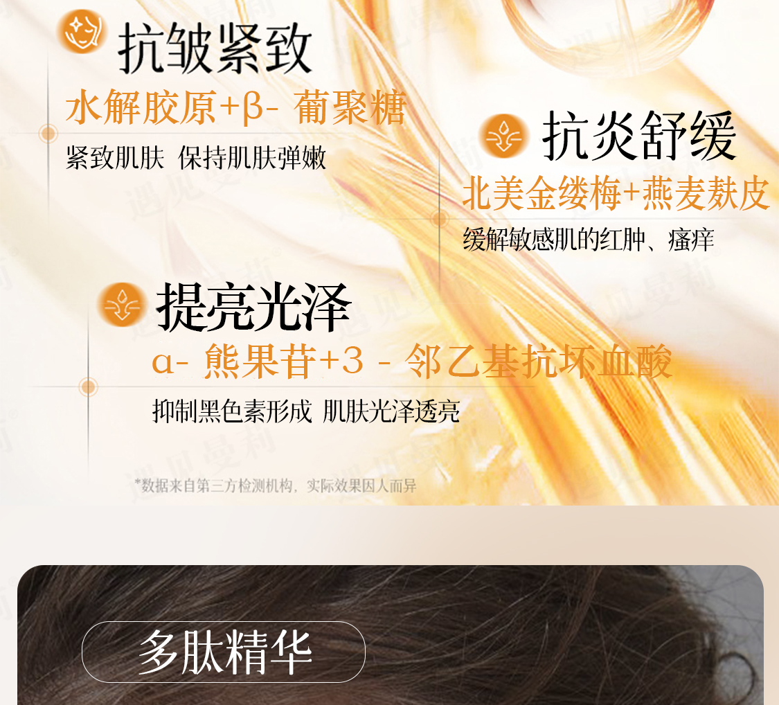 【个护组合】遇见曼莉焕颜水光紧致喷雾2.0（拍1发2瓶）限50单
