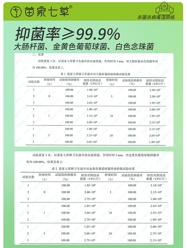 【苗七】消字号卫生湿巾(挂壁式湿厕纸)80片/包 30包/箱 货号GM151