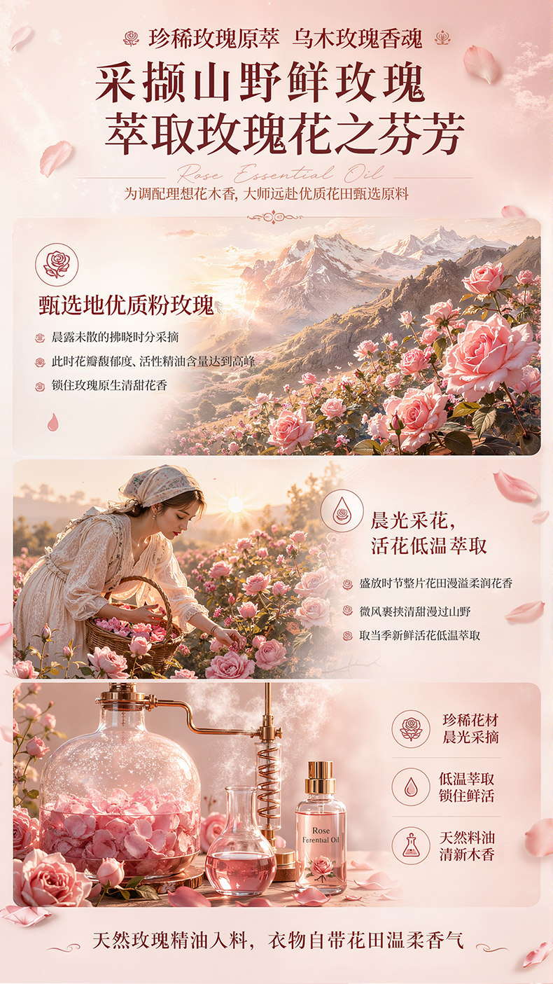 【苗家七草】玫瑰精油洗衣液2L/桶  100元4桶 限门店核销